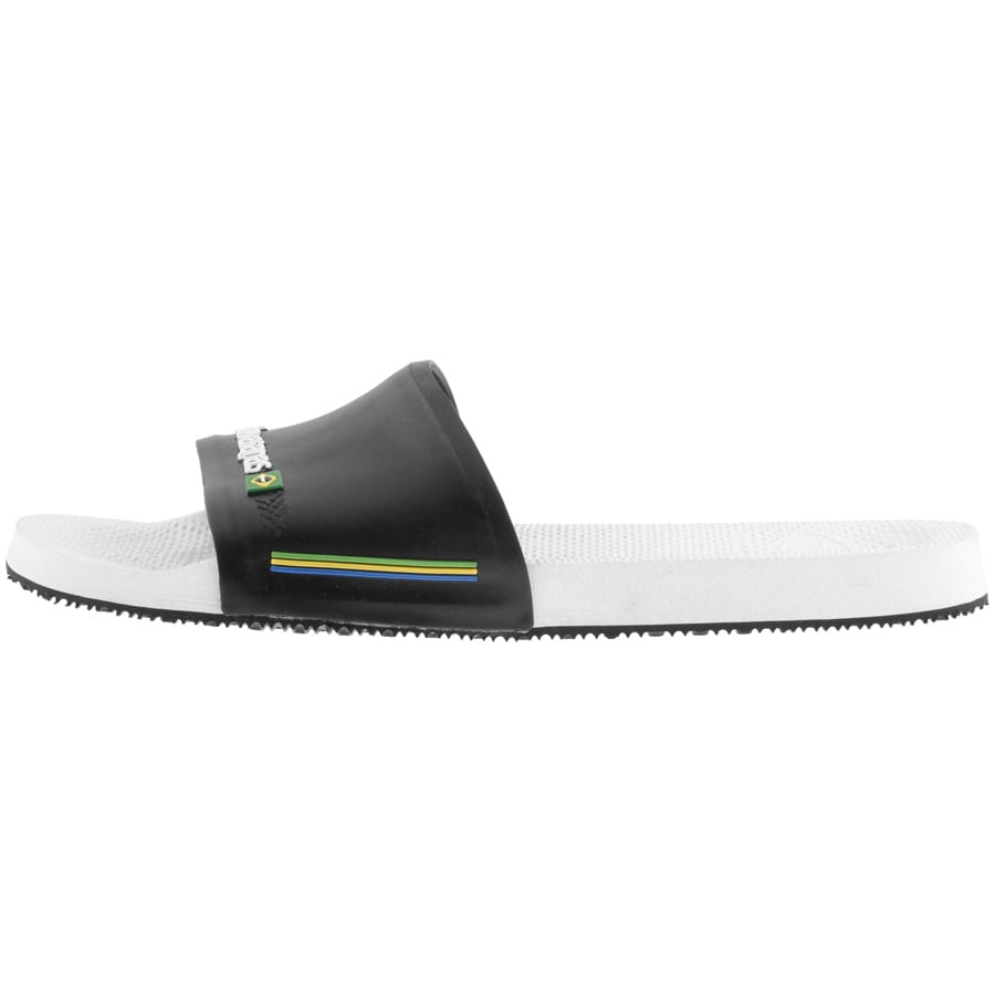 Alternative Image for ProductHavaianas Brazil Logo Sliders Black2